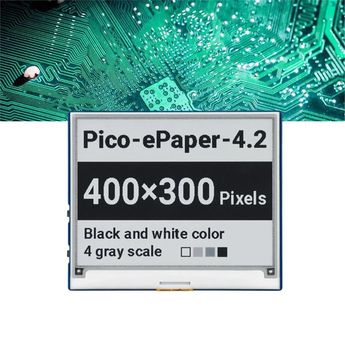 【a75t】-Ecran-e-paper-de-42-pouces-pour-ecran-blanc-noir-400x300-pixels-avec-interface-de-communication-spi