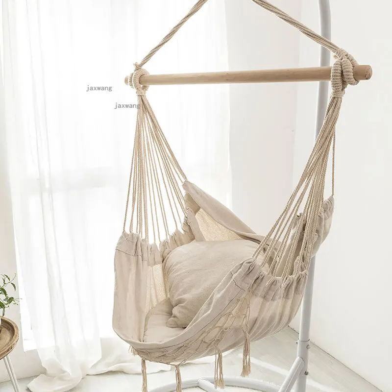 Dormitory Bedroom Hanging Chair Decoration Outdoor Balcony Cradle Living Room Homestay Patio Swings Home Furniture Hotel Hammock