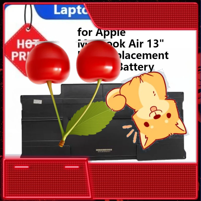 

for Apple MacBook Air 13" Inch Replacement Laptop Battery A1466 A1496 A1405 A1377 A1369 A1405 56Wh 7.6V 7200mah Laptop Battery