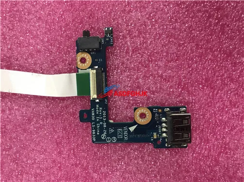 Used    FOR Placa de circuito para Dell Latitude E5440, puerto de interruptor USB , LS-9833P PP2TH 0PP2TH VAW30 totalmente