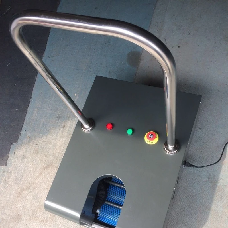 Clean room sole cleaning machine, vacuum sole cleaning machine, dry cleaning sole cleaning machine