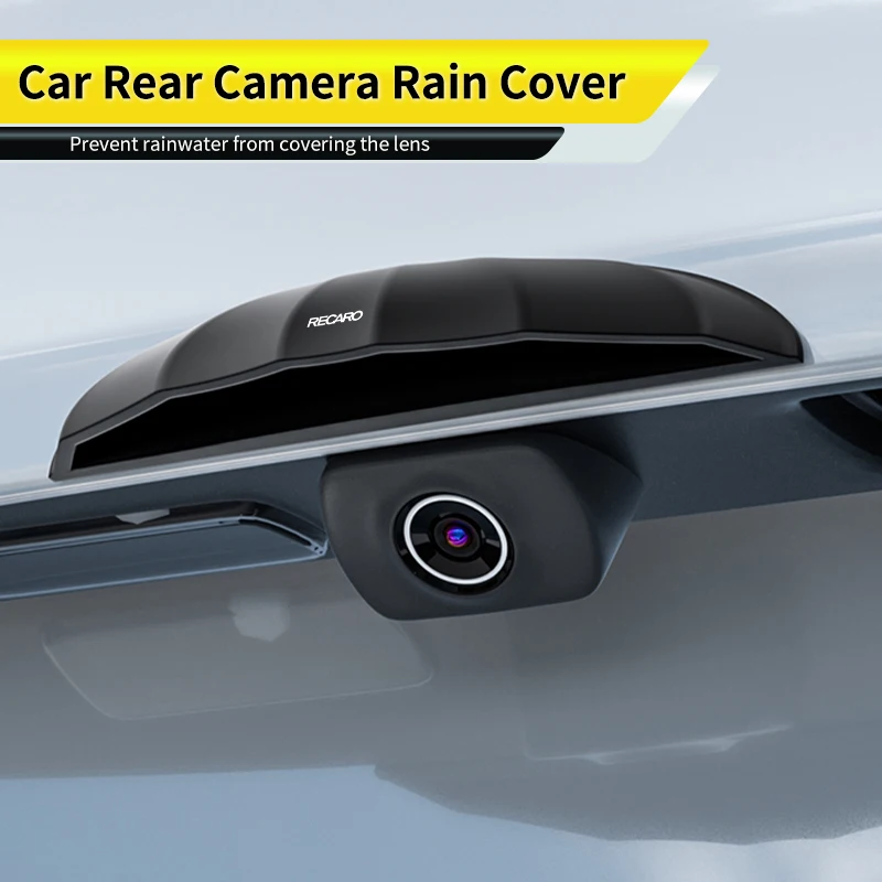  Car Rear Camera Rain Cover Reverse Camera Protector Case Accessories For Recaro Racing Auto Accessories