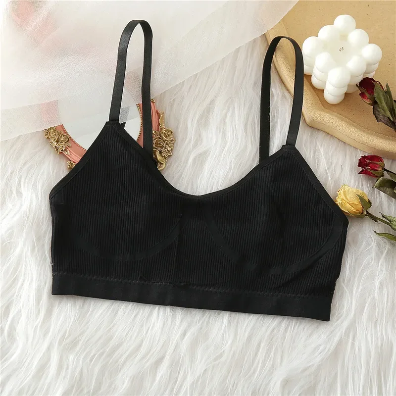 Women Push Up Bralette Fitness Seamless Women Tank Seamless Underwear Female Crop Tops Wire Free Brassiere Sleeveless Camisole