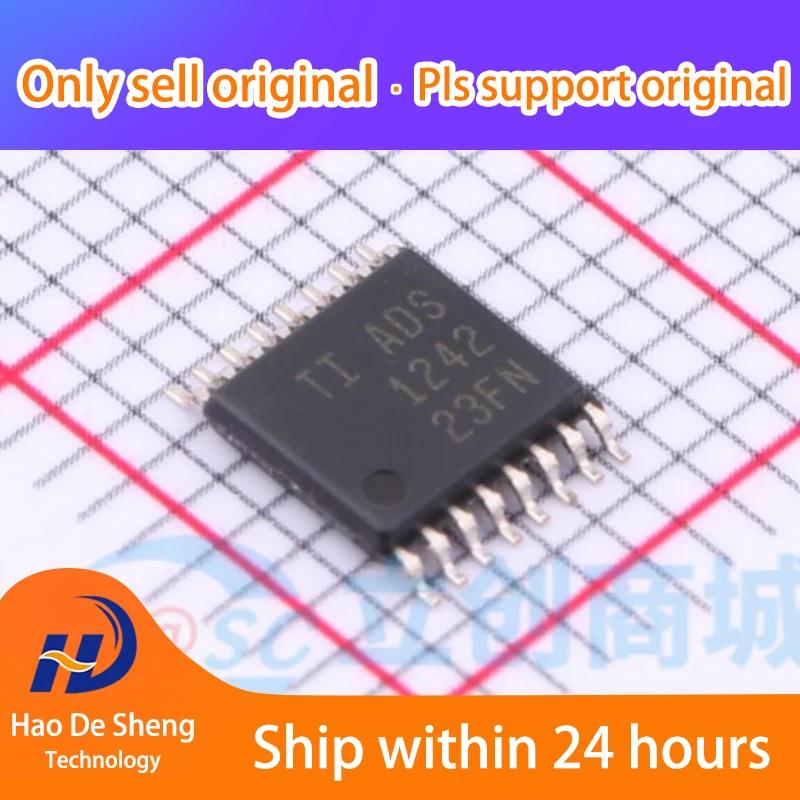 

10 шт./партия ADS1242IPW TSSOP16 новая Оригинальная фотография