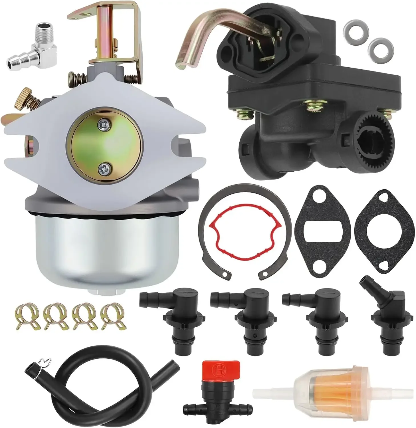 Carburador para Kohler K241 K301 M10 M12 12HP reemplazo 4785322 4785323-S 4705313 26mm OEM 4785322 motor de Tractor cortacésped