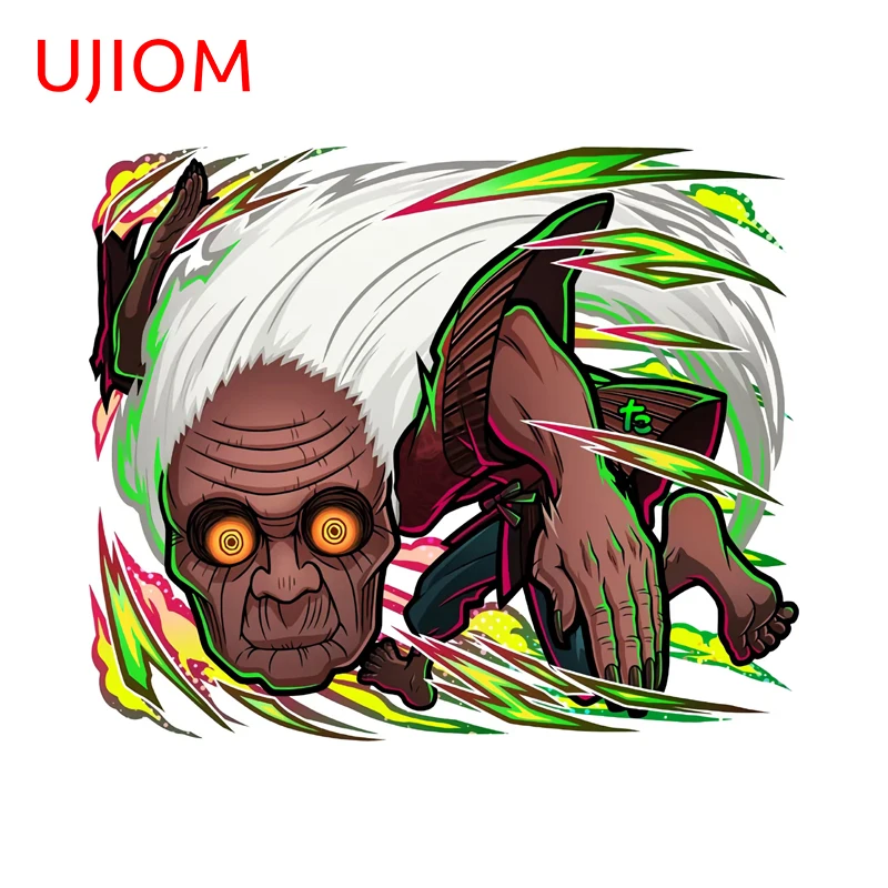 UJIOM Funny Turbo Wall Stickers Eye-catching Anime Laptop Decal Nice Creative Waterproof Vinyl Baby Nursery Room Decoration