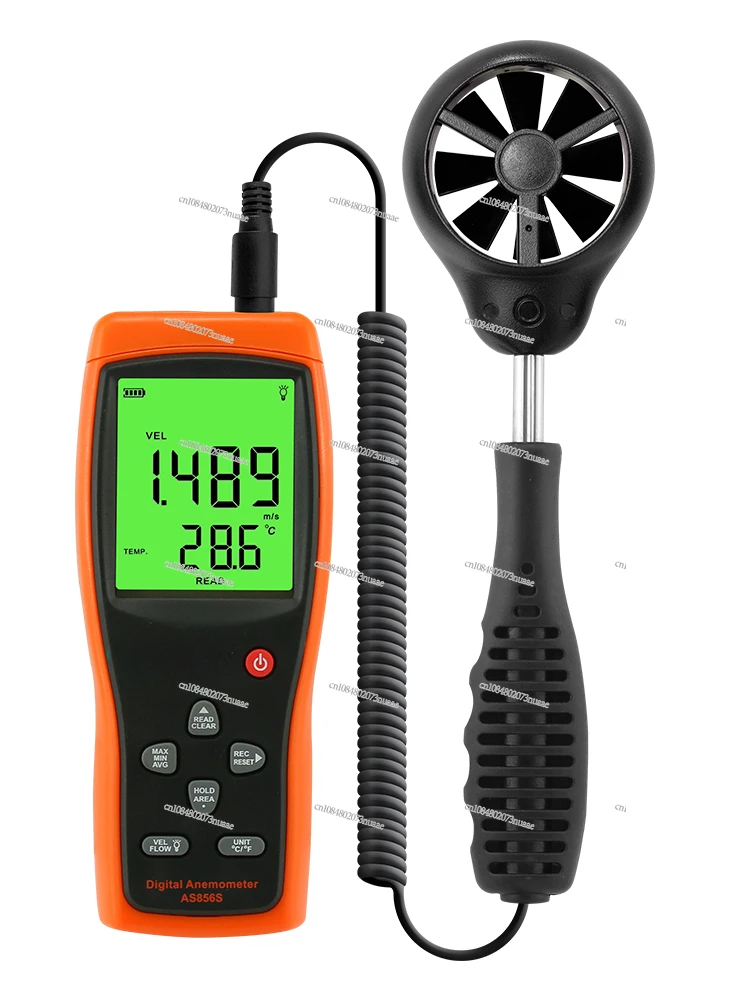 Wind Measuring Instrument, Air Volume Anemograph, Wind Speed Measuring Instrument, High Precision, Handheld Anemometer