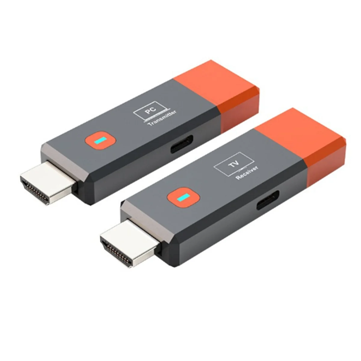 ABAC-1080P 50M لاسلكي HDMI متوافق موسع جهاز ريسيفر استقبال وإرسال الفيديو محول جهاز استقبال للتليفزيون دونغل للكاميرا الكمبيوتر إلى التلفزيون