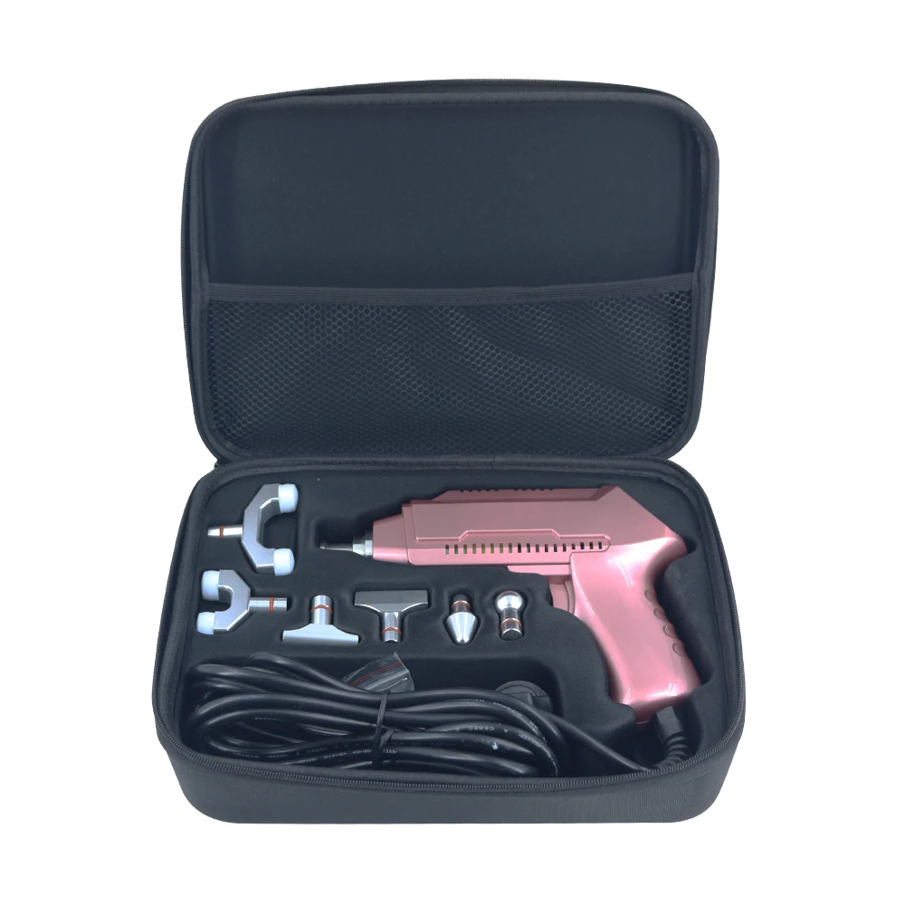 1500N ปืนแก้ไขไฟฟ้าปรับไคโรแพรคติกปรับเครื่องมือกระดูกสันหลังปากมดลูก Body Pain Healthcare เครื่องนวดแบบพกพา