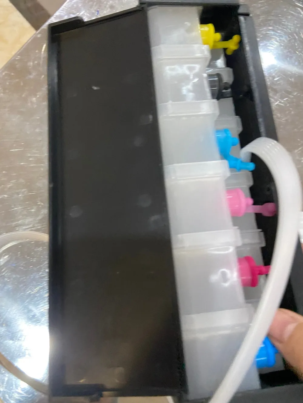 

Newest 6 Colors Compatible Series CISS Ink Tank System External Cartridge For Epson L805 L800 L1800 L801 L810 L850 L1300