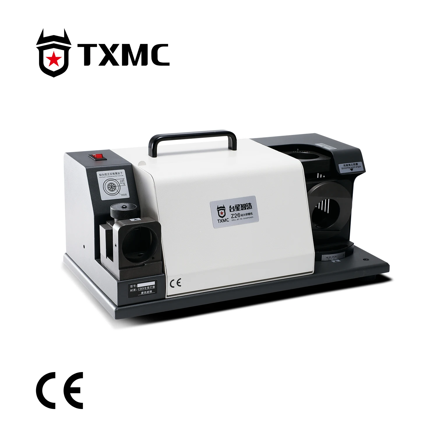 TXZZ TX-Z26 الحفر مبراة طاحونة CBN طحن عجلة المحمولة مثقاب الخشب ماكينة الطحن بجودة عالية