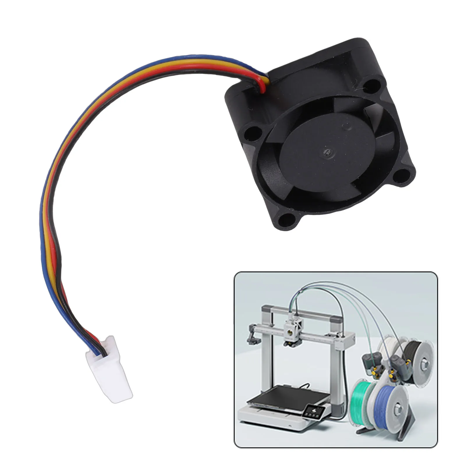 3D 프린터 냉각 팬 3D 프린터 냉각 팬 교체용 A1 A1 미니 3D 프린터 2510 더블 볼 베어링 핫엔드 냉각 팬