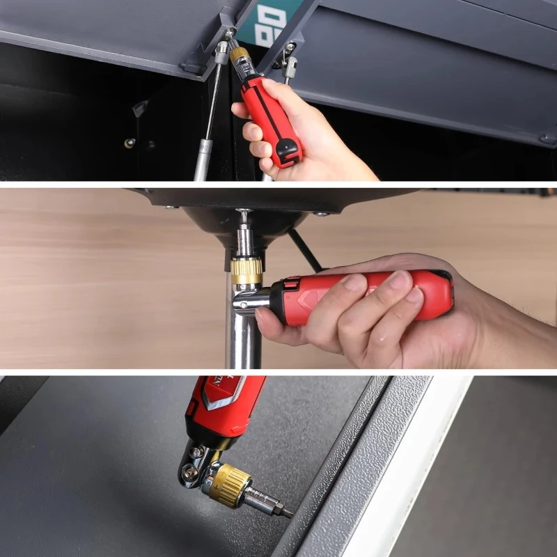 14-in-1 Multifunktions-Ratschenschraubendreher-Set, magnetische Schraubendreher-Bits, Handreparaturwerkzeug, Schraubendreher-Bit-Set für Heimwerker – Detail 9