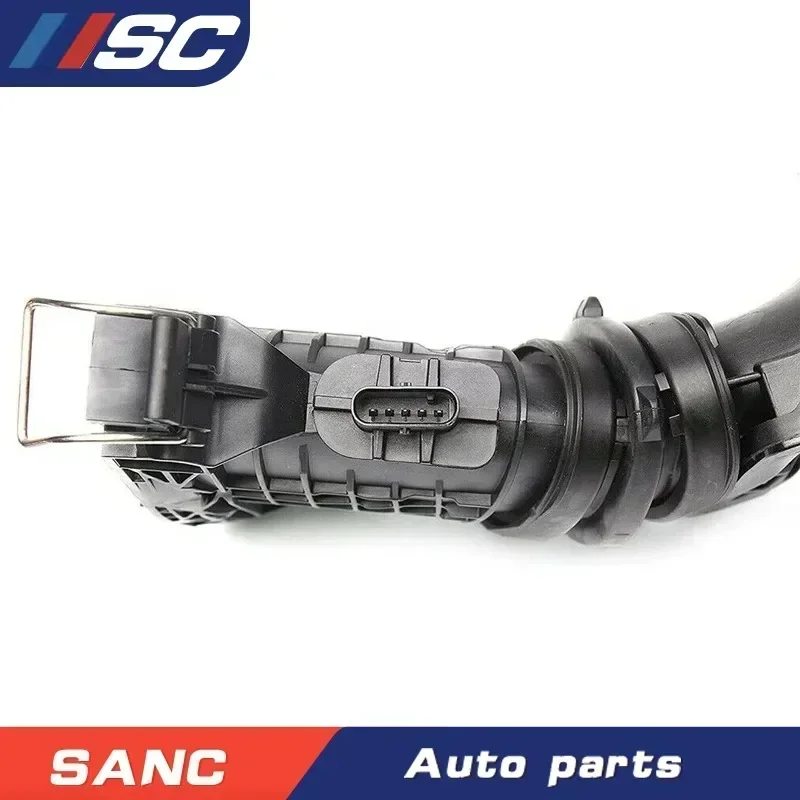 6420902242 5 pin Air Intake Duct With Air Mass Sensor For Mercedes-Benz C-Klasse CLK CLS GLE GLK 3.0 OEM A6420902242 0281006488