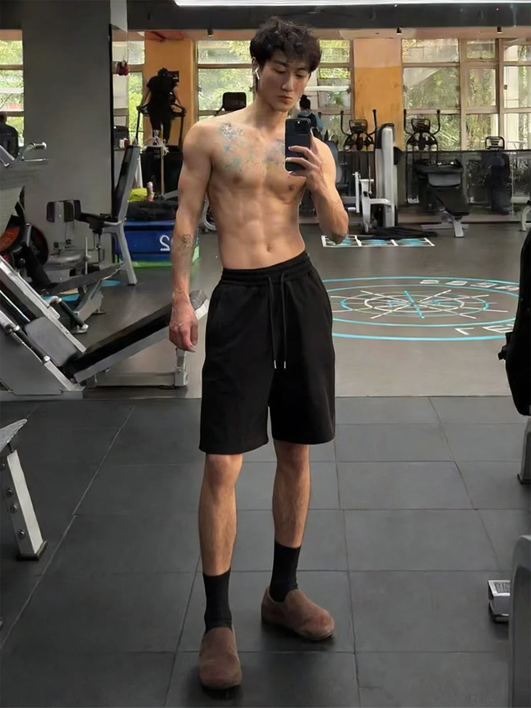 

Мужские летние тонкие спортивные шорты Bla Qui Dry из ледяного шелка, американские баскетбольные шорты до колена/до середины бедра