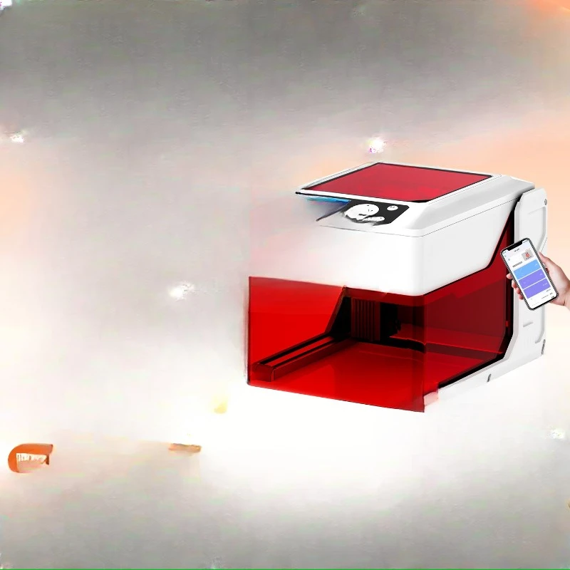 

Intelligent laser marking machine, portable small metal engraving machine