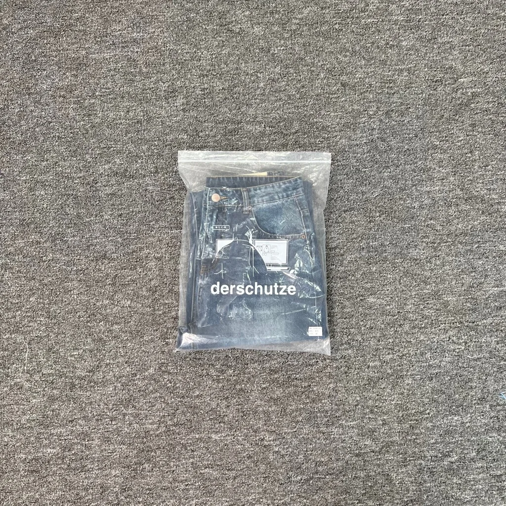 Pantalones vaqueros Retro destridos, corte holgado, bordado, Fi Pond Bear, cintura alta, cierre de cremallera, ropa informal de otoño para jóvenes