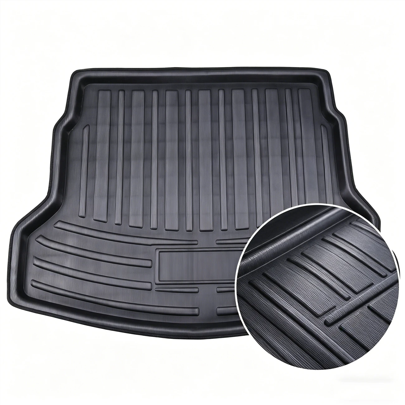 

Car Rear Trunk Cargo Liner Boot Tray Mat Floor Carpet Kick Pad For Honda HR-V 2012-2016 Anti-Dust Protector