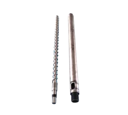 30mm Diameter Injection Molding/Extrusion Screw Kit with Barrel Nozzle Meltingplot GmbH design