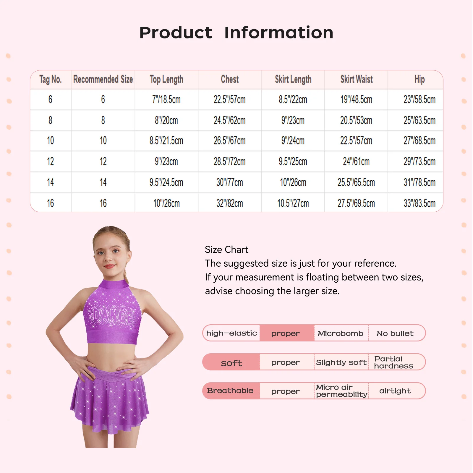 Kids Girl Glitter Rhinestones Cheerleading Dance Outfit Gym Workout Performance Set Halter Sleeveless Crop Top+Skirt 2-piece Set