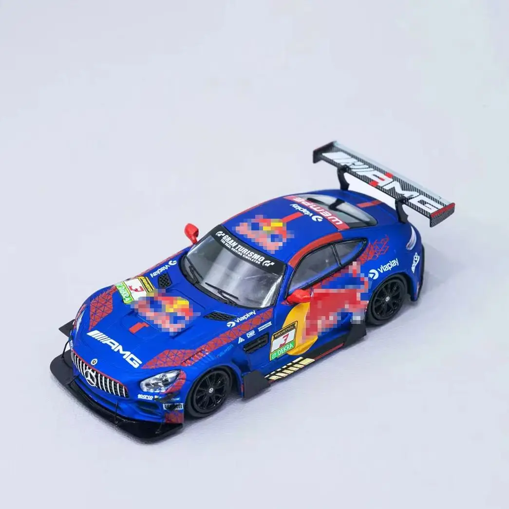 

Коллекционная модель автомобиля RM Rhino 1:64 Mercedes-Benz AMG GT S, модифицированная, из литого сплава