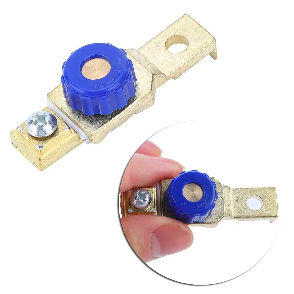 80A 12V Side Post Battery Switch Car Cut Off Kill Terminal Anti-leakage Car Motorcycle Battery Disconnect Switch Disconnect
