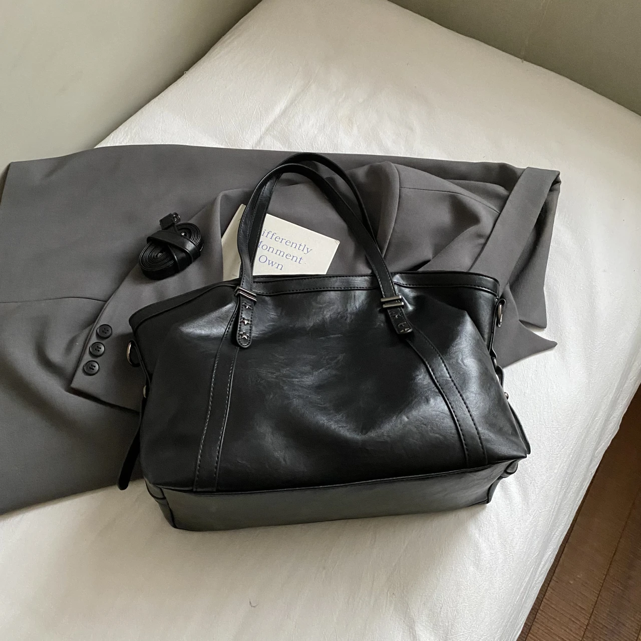 Women's Bag Large Capacity Shoulder Bags High Quality PU Leather Handbags and Purse Female Retro Tote Bags sac a main femme