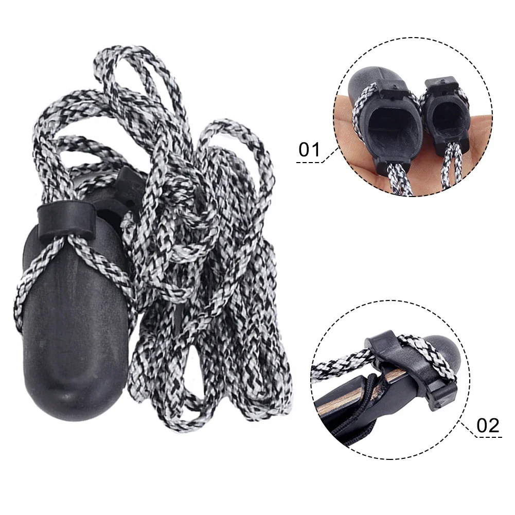 Nylon Rubber Cord Recurve Bow Stringer 6.56ft Arrow Bow Compact Lightweight Nylon Rubber Recurve Replacement High Quality