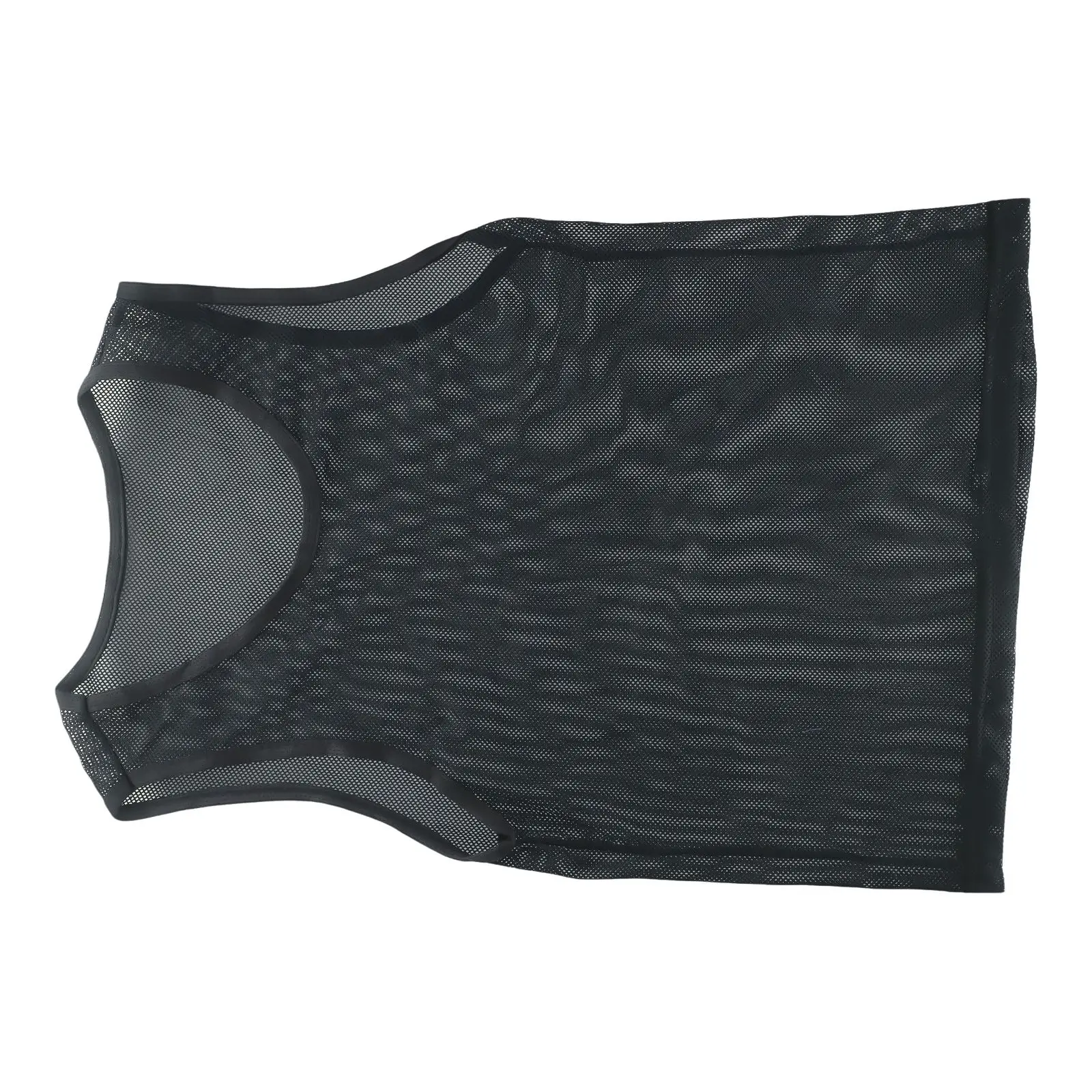 Rompi Latihan Jersey Tim Sepak Bola Untuk Olahraga Remaja Model Longgar Bahan Mesh Ukuran 40*56cm Basket Cepat Kering