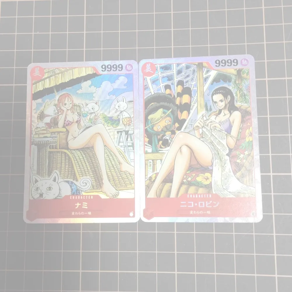 DIY ONE PIECE OPCG Boa Hancock Original Swimsuit Flash Card Homemade Card Anime Peripheral Game Collection Card Holiday Gift