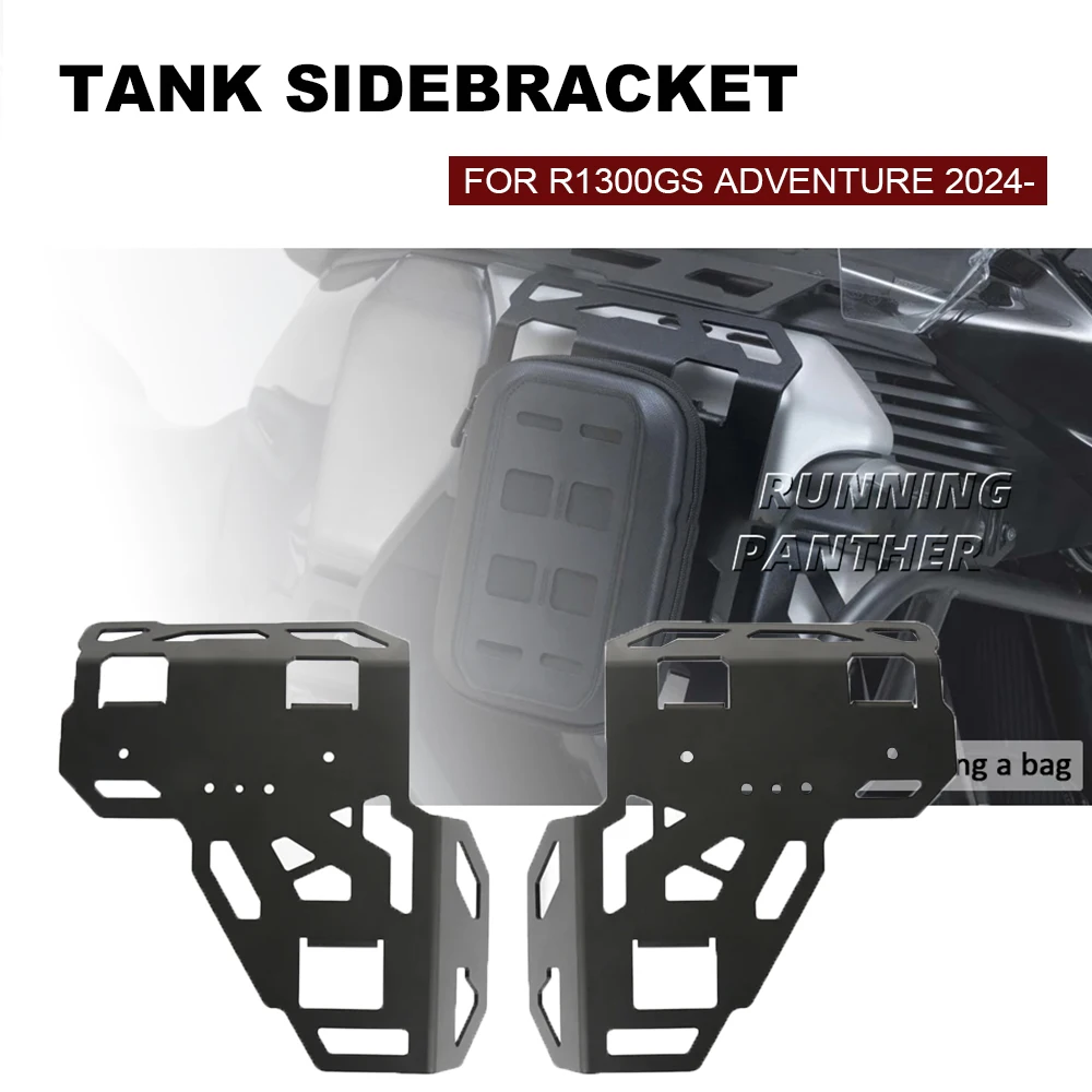 

Luggage Rack Holder Black NEW Fuel Tank Rack Side Bracket For BMW R 1300 GS Adventure GS1300 ADV 2024 2025