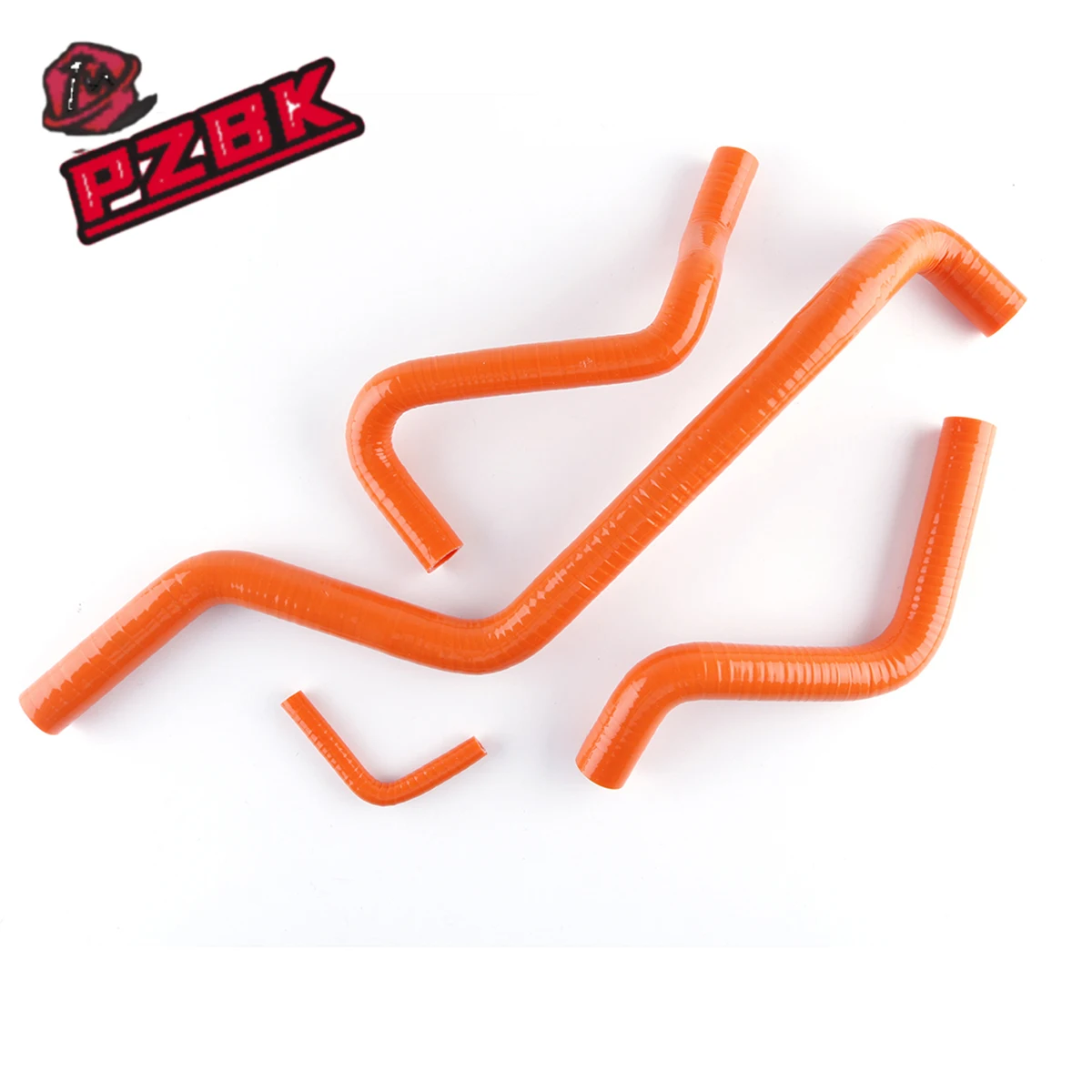 4PCS For 2008-2012 Kawasaki KFX450R KFX 450 R ATV All-Terrain Vehicle Silicone Radiator Coolant Pipe Tube Hose Kit