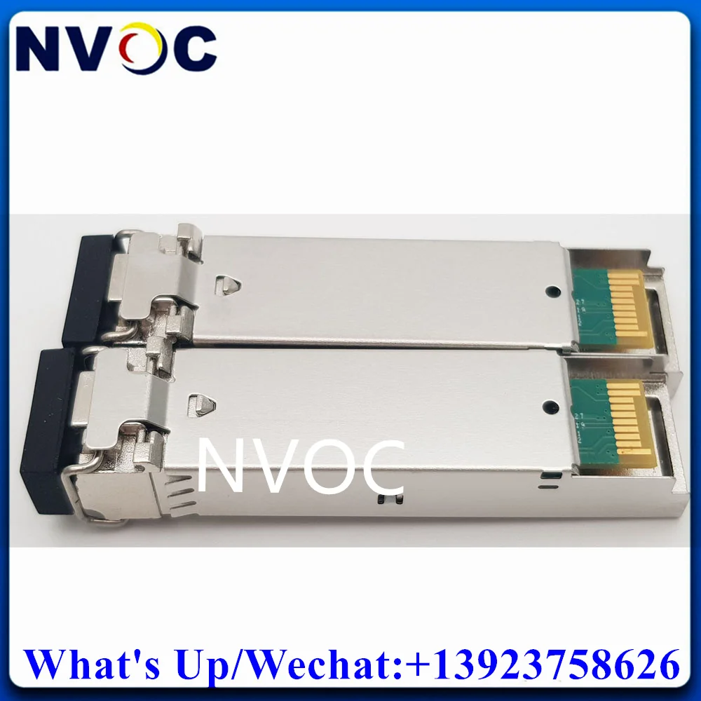 Imagem -03 - Único Transceptor de Fibra Singlemode para o Interruptor 1.25g Sfp 80km Bidi 1490nm 1550nm Wdm 1g 80km Sfp lc Módulo para o Interruptor