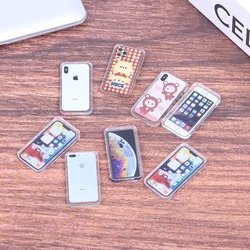 1Pc 1:12 Dollhouse Miniature Mobile Phone Model Desktop Ornament Living Scene Decor Toy
