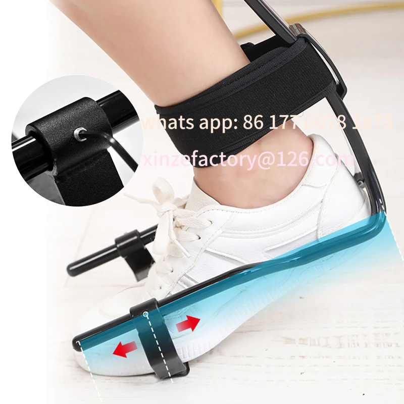 Customizable Foot Drop Orthosis Foot Support Stroke Equipment Ankle Brace Correction Varus Correction