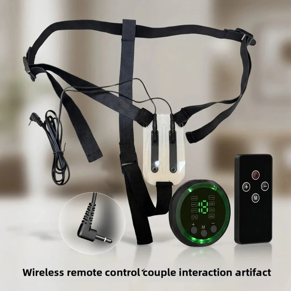 Wireless Remote Control Electro Thong Set for Women with Bipolar Pads, Discreet Tingling Stimulation, Adult Sex Toys Adult Game view 4