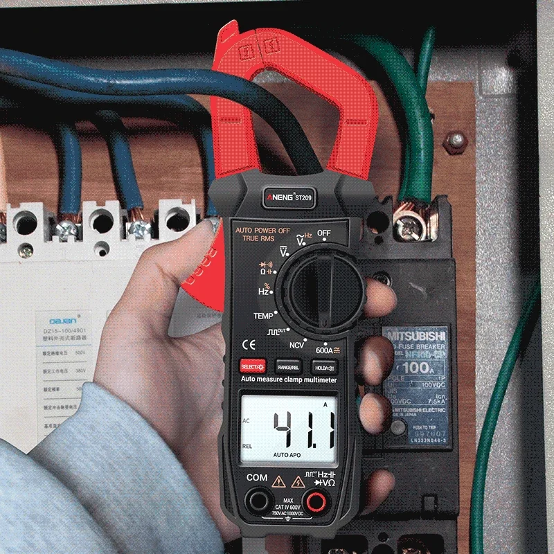 ANENG ST209 6000 Zählt True RMS Digital Professional Multimeter Clamp DC/AC Strom Clamp Tester Meter Voltmeter Auto Range