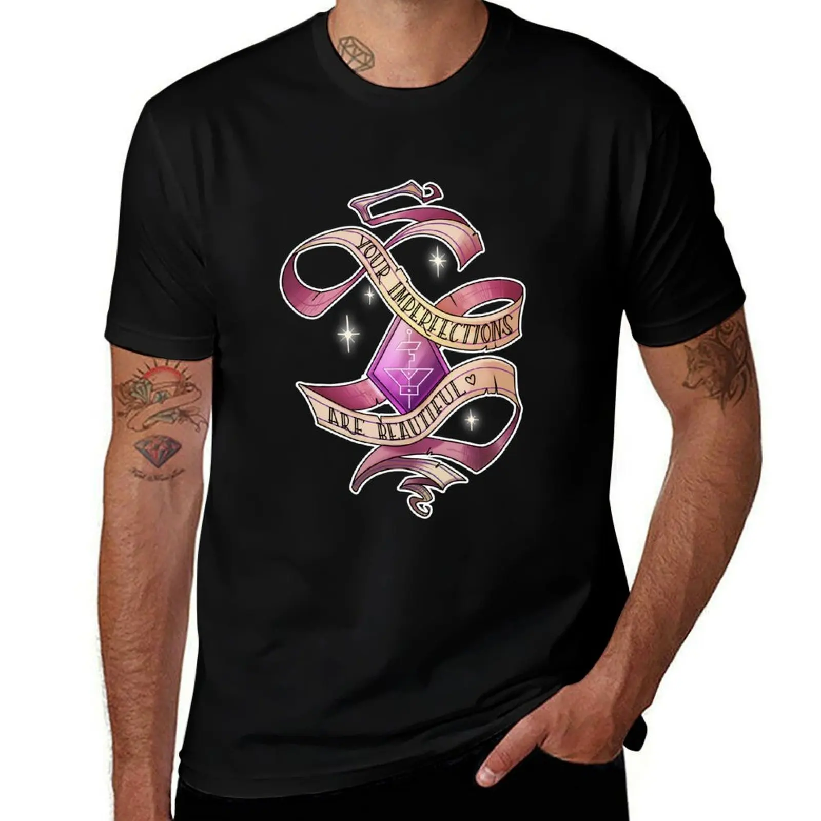 Your Imperfections Are Beautiful T-Shirt Stain Resistant Casual Tee T-Shirt