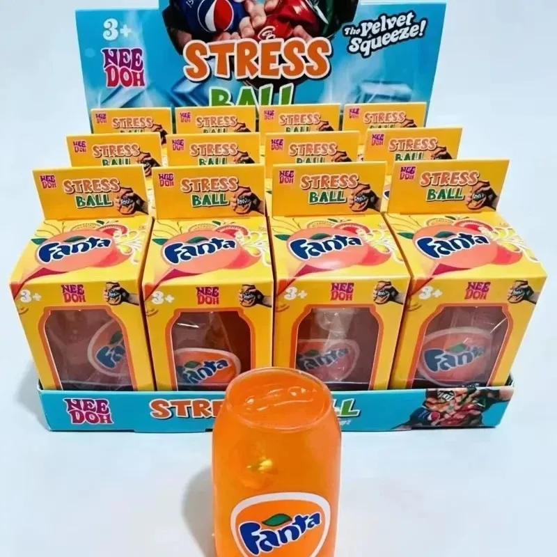 & Nee Doh Beverage Can Shaped Soda Stress Relief Ball Soft Squeeze Fidget Squishy Toy Anxiety Relief Decompression Toy Gift@ - view 4