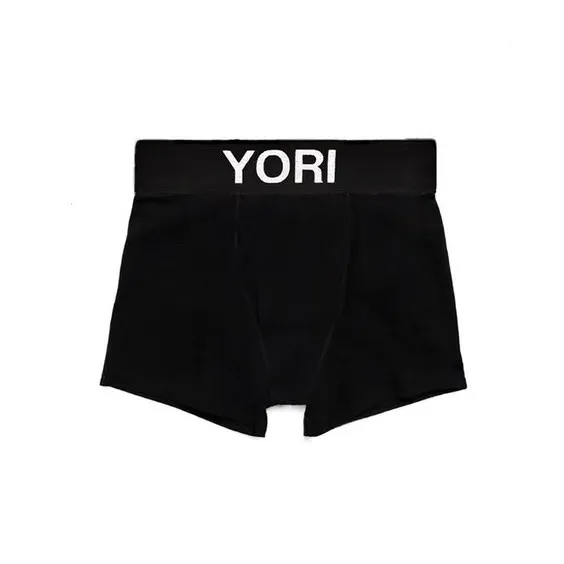 YORI High Waist Embroidered YORI 2027 Printed Letter Flat Corner