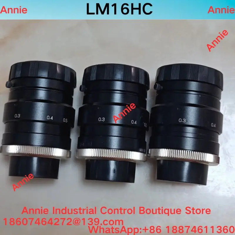 Second-hand test OK.  Machine Vision Industrial Lens LM16HC