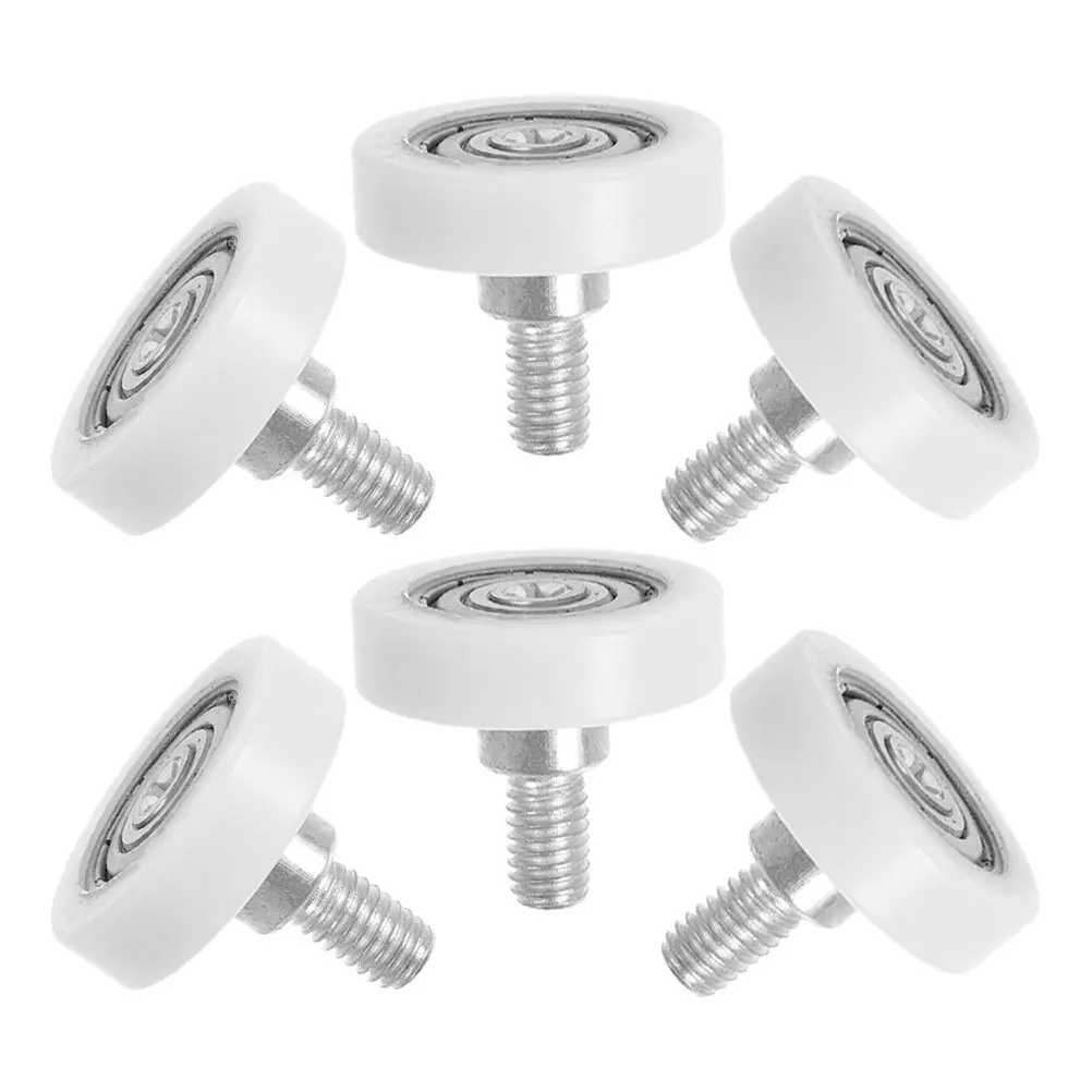 

6Pcs Sliding Drawer Hardware Replacement Pulley Roller for Vending Machine Drawers Cabinet Track Furniture Wheels