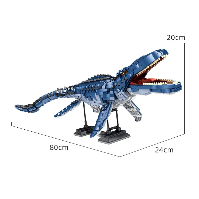 Décennie s de Construction de Dinosaures de 80cm, Grand Parc, Renforcement T-Rex, Idée, Monde Créatif, Ensemble de Briques pour Garçon