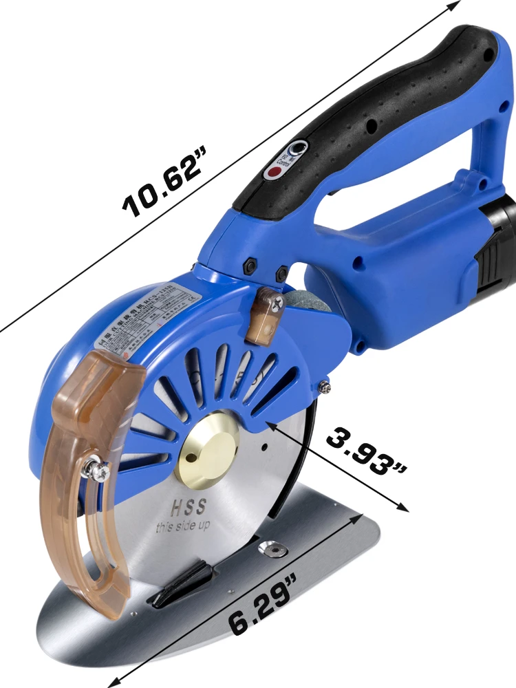 100-125MM Circular Saw Rotary Cutter Profesional for Cutting Fabric Cotton Leather Crafts Wireless Diy Tools for Patchwork