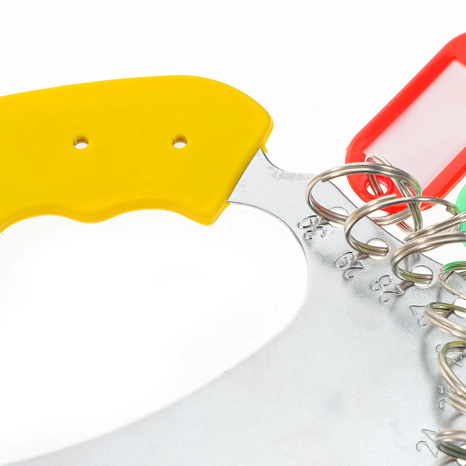 Warehouse Key Management Disk Chain Identification Tags Keys Organizers Iron Child