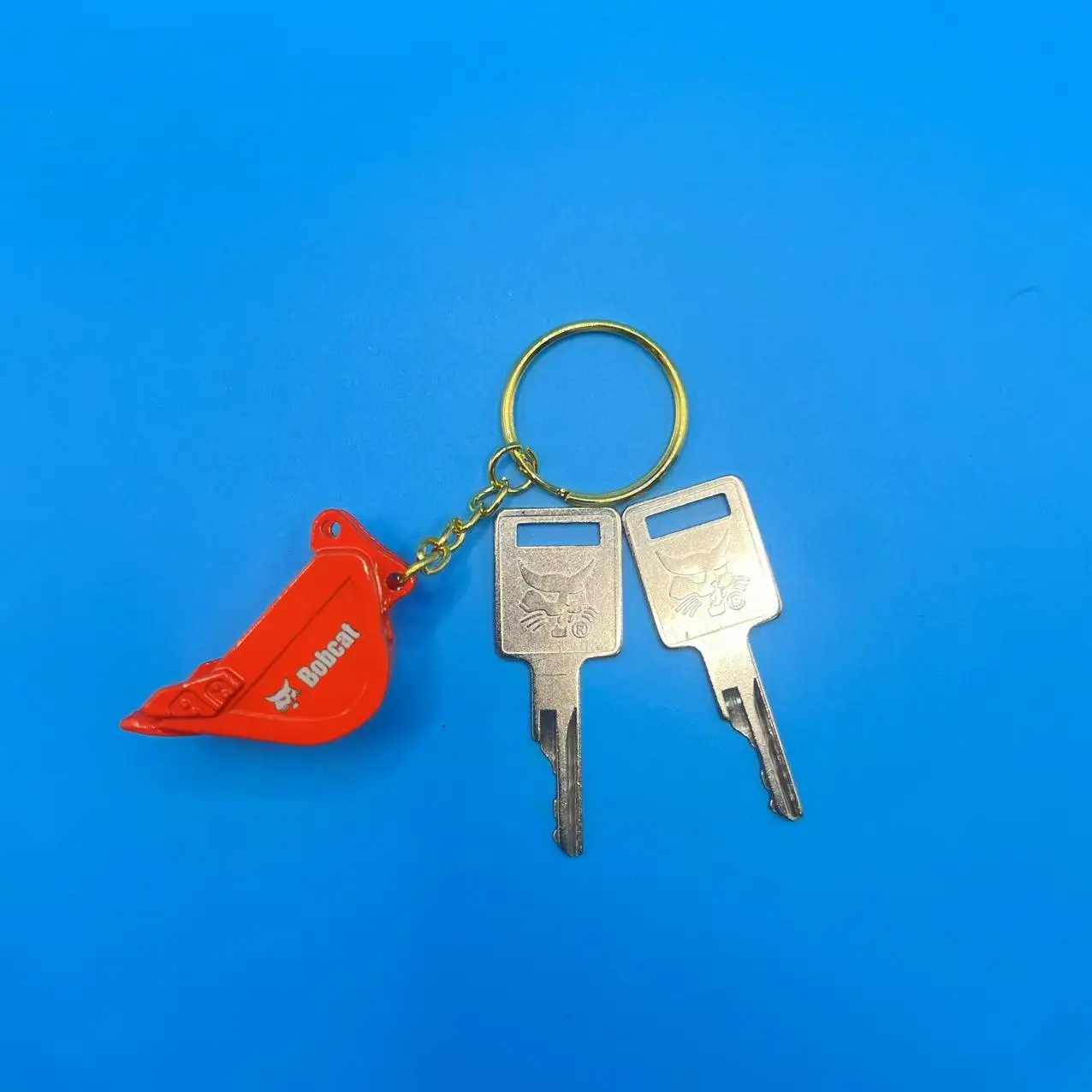 

S331/S160 For Bobcat Key S550 S185 Skid Steer Loader Sweeper Key Excavator Heavy Equipment Keychain