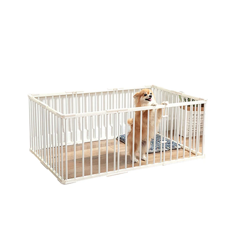 

Indoor Large Metal Iron Portable Folding Kennel Exercise Dog Playpen Fence Indoor Dog Run Cage
