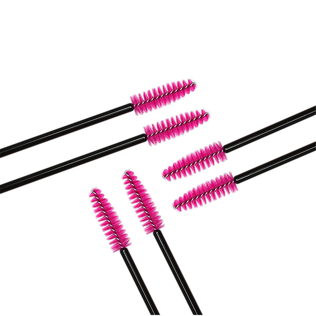 100 Pieces Eyebrow Brush Mascara Brushing Tools Spoolies Tool for Women