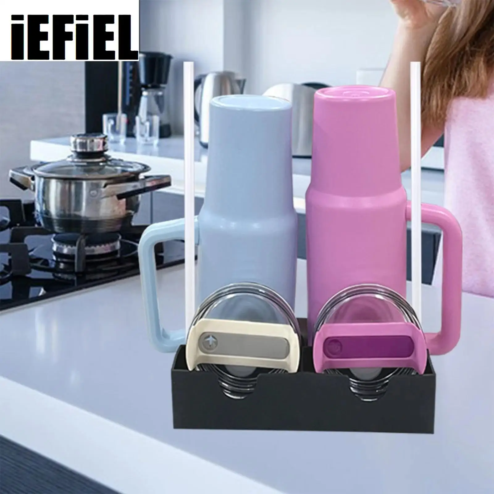 

1Pc Non-slip Bottle Water Racks Silicone Solid Color Drain Water Racks Durable Flexible Tools Accessories Household Racks Shelf
