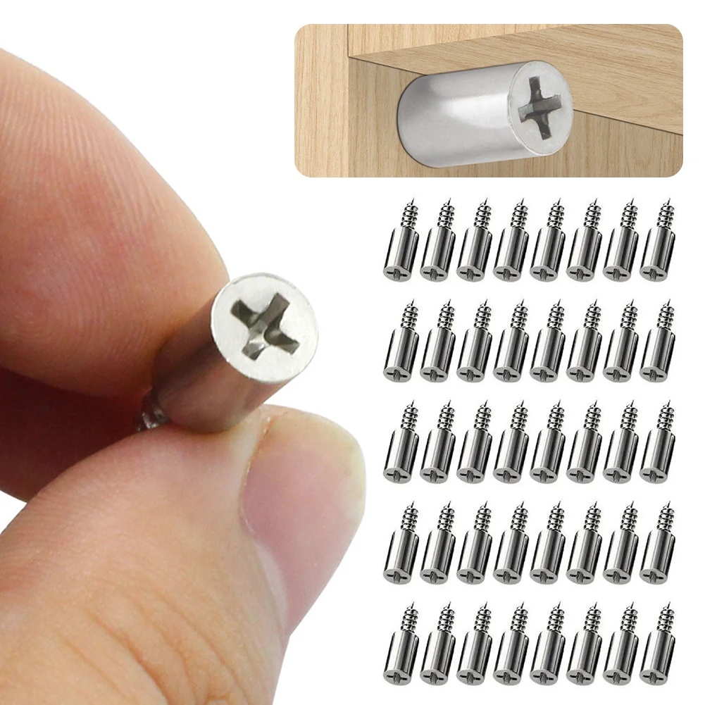 Self-Tapping Screws Shelf Support Pegs Shelf，Shelf Pin With Non-Slip Sleeve Screw-In Integrated Shelf Supports For Diy Furniture